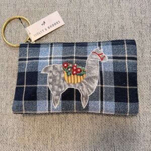 Violet and Brooks Beaded Alpaca Wristlet NWT